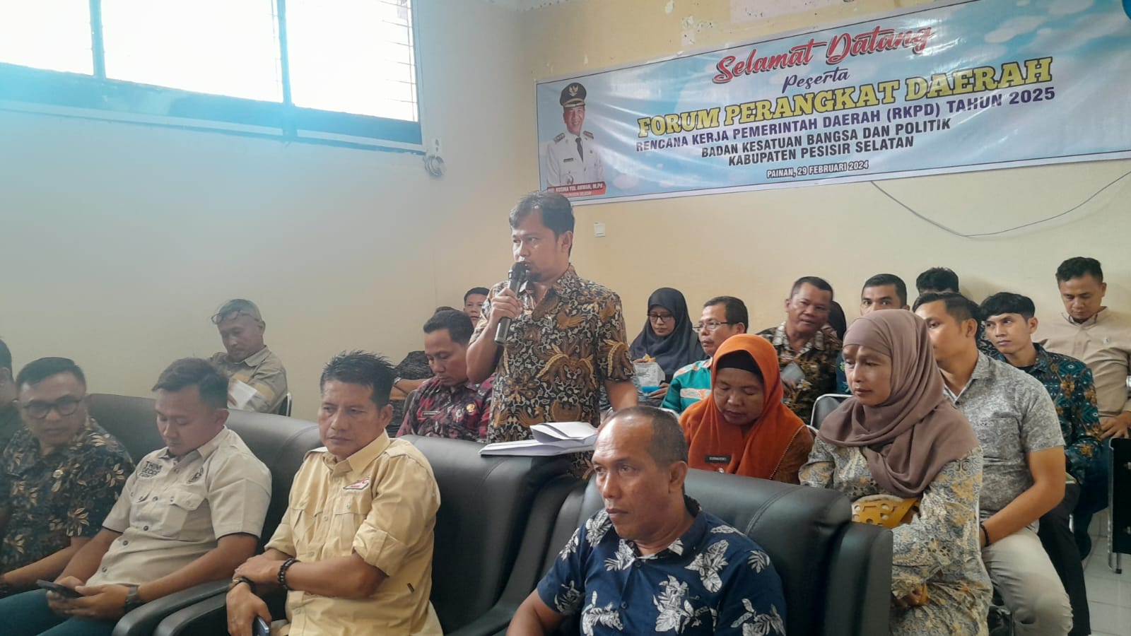 BAKESBANGPOL LAKSANAKAN FORUM PERANGKAT DAERAH RKPD 2025