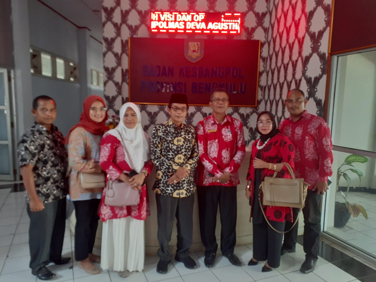 Badan Kesbangpol Pessel Melakukan Study Tiru ke Badan Kesbangpol Prov. Bengkulu