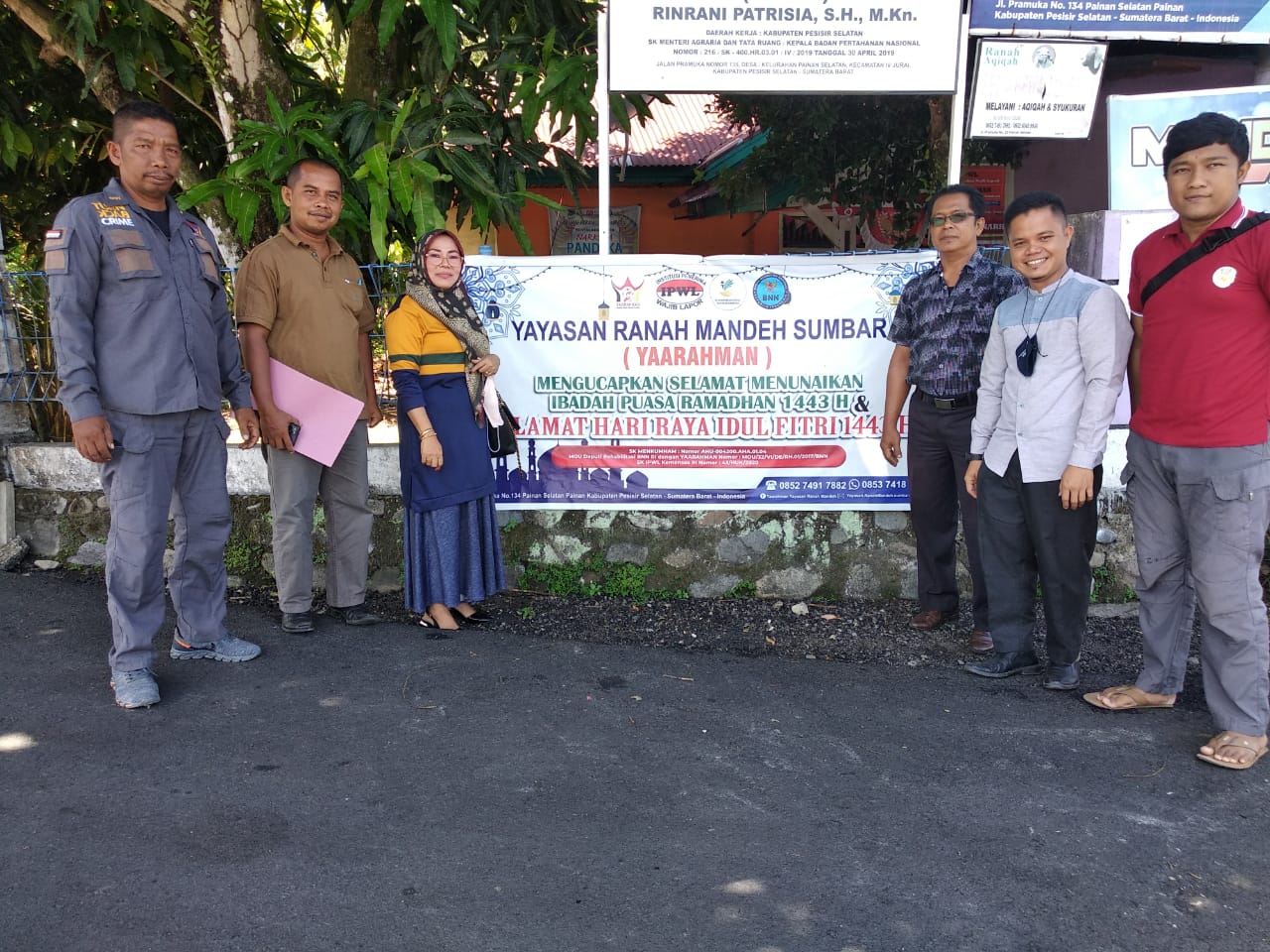 BADAN KESBANGPOL PESSEL MELAKUKAN MONITORING ORGANISASI YAYASAN RANAH MANDEH SUMBAR